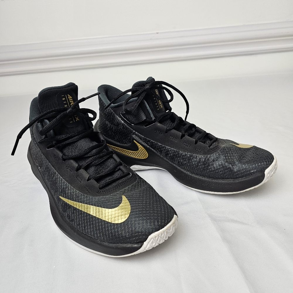 Nike Mens Air Max Infuriate 2 Mid Basketball Shoes Size 8